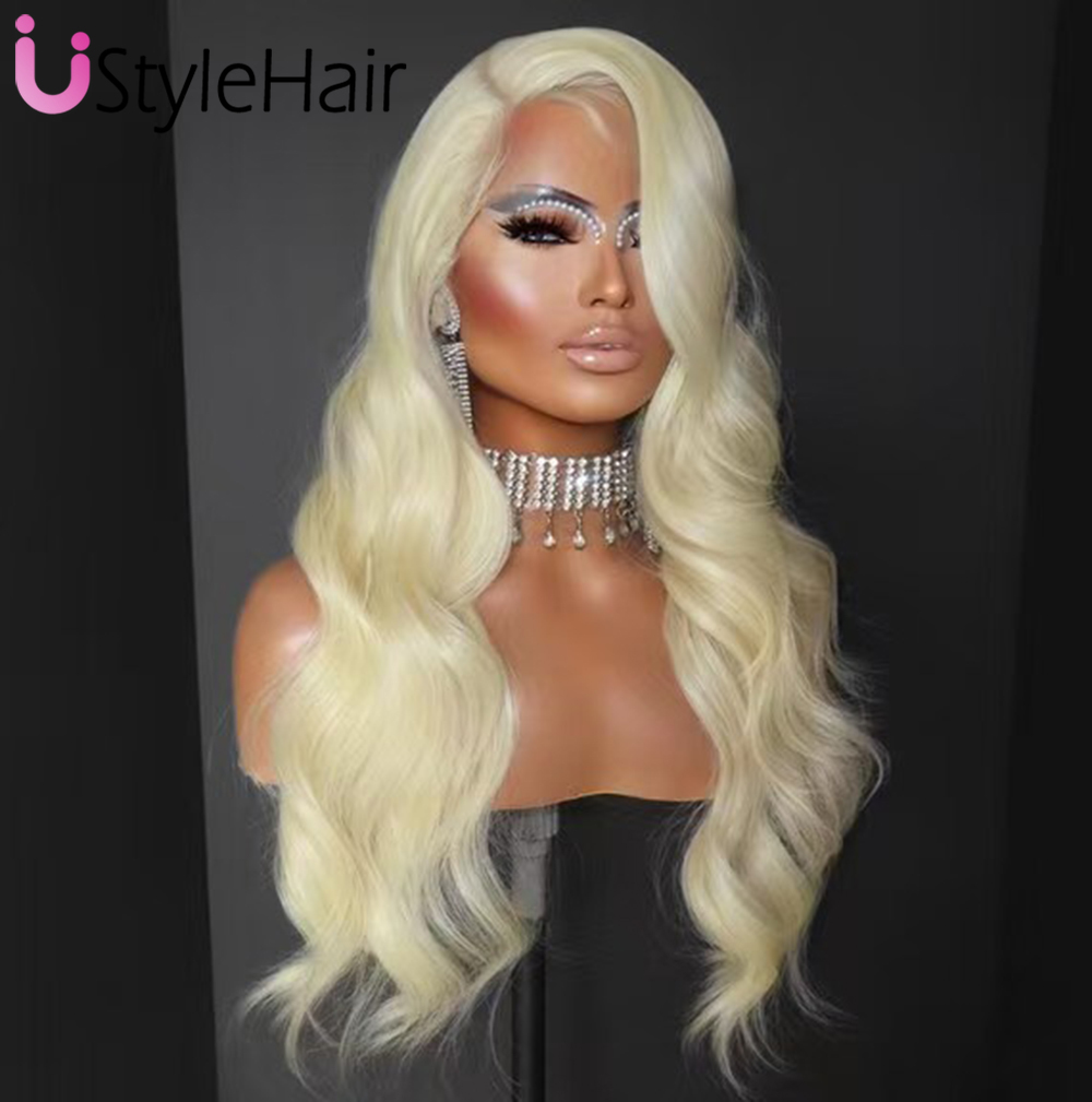 613 Blonde Body Wave Lace Front Wig - 613 Blonde Lace Front Wig Long