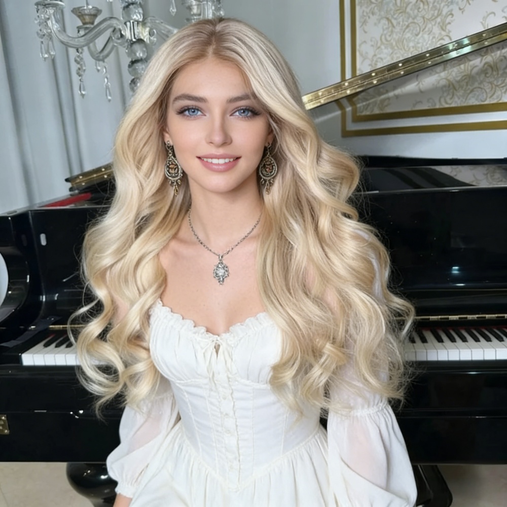 Dark Roots Ombre 613 Blonde La - огляд і ціна 613 Blonde Body Wave Lace Front Wig
