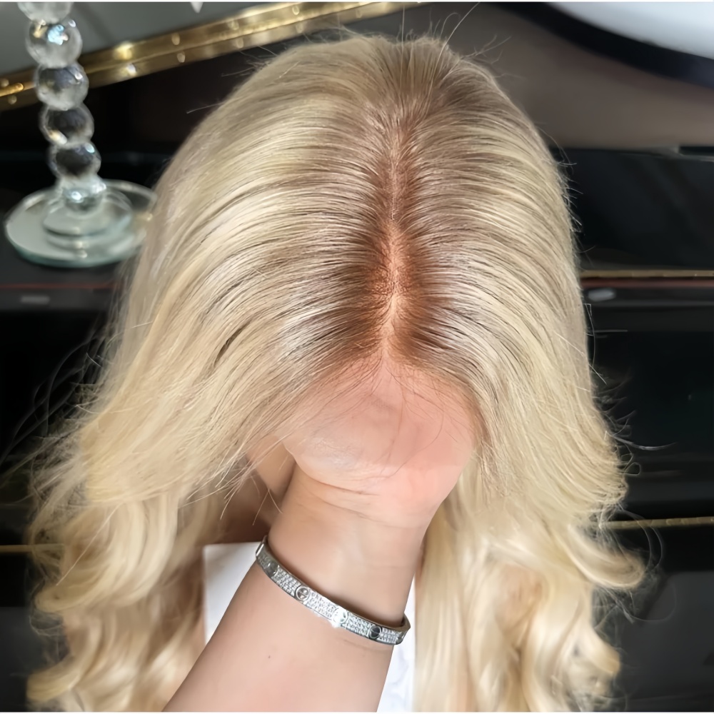 Dark Roots Ombre 613 Blonde La - огляд і ціна 613 Blonde Body Wave Lace Front Wig