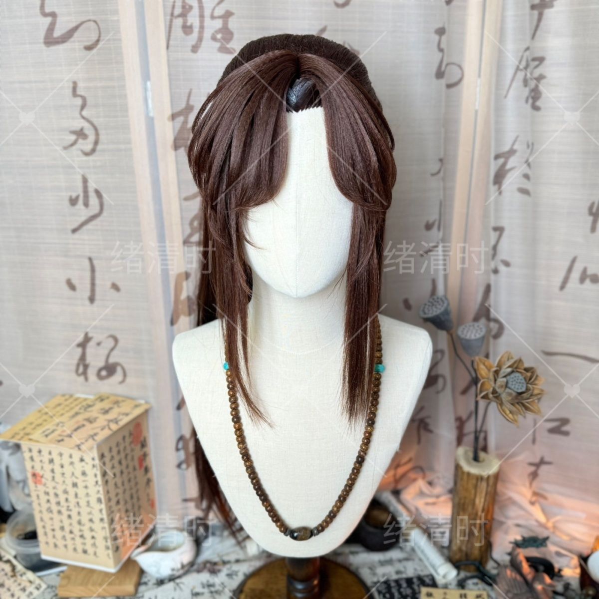 Guangling Wang Styled Wig Ashe - огляд і ціна Synthetic Wigs