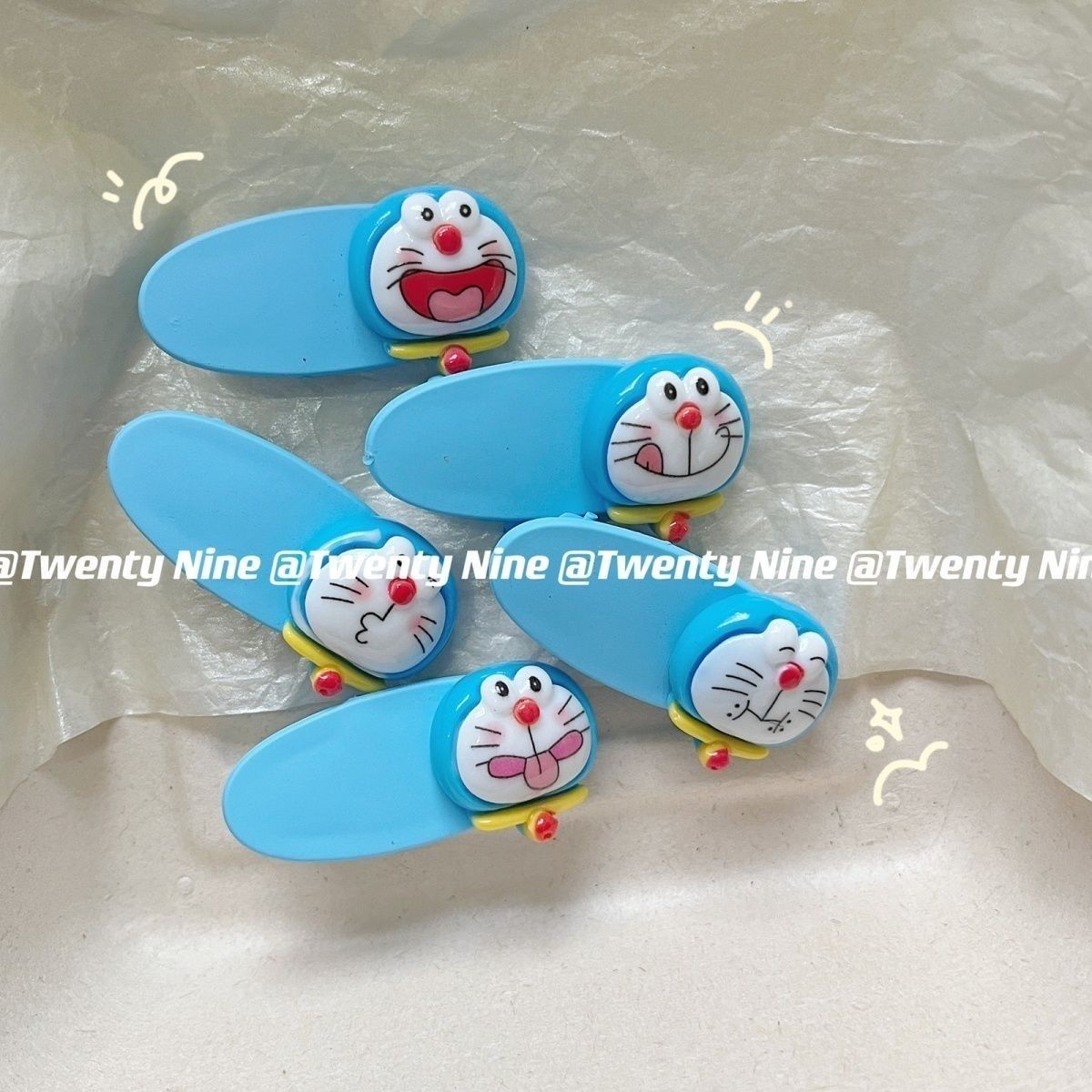 Cute Doraemon Expression Duckb - огляд і ціна Hair Bundles
