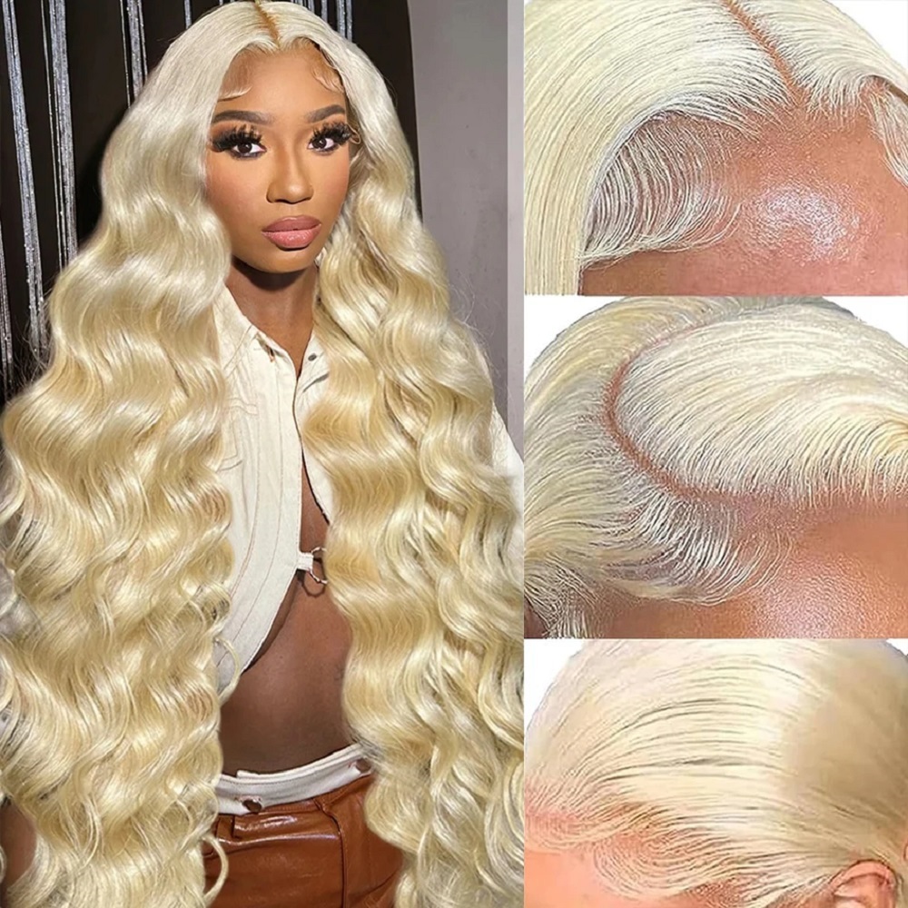 46 Inch HD Blonde 13x4 Lace Fr - огляд і ціна Lace Front Wigs